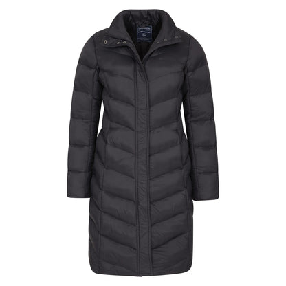 Black - Pack Shot - Mountain Warehouse Womens-Ladies Alexa Padded Jacket