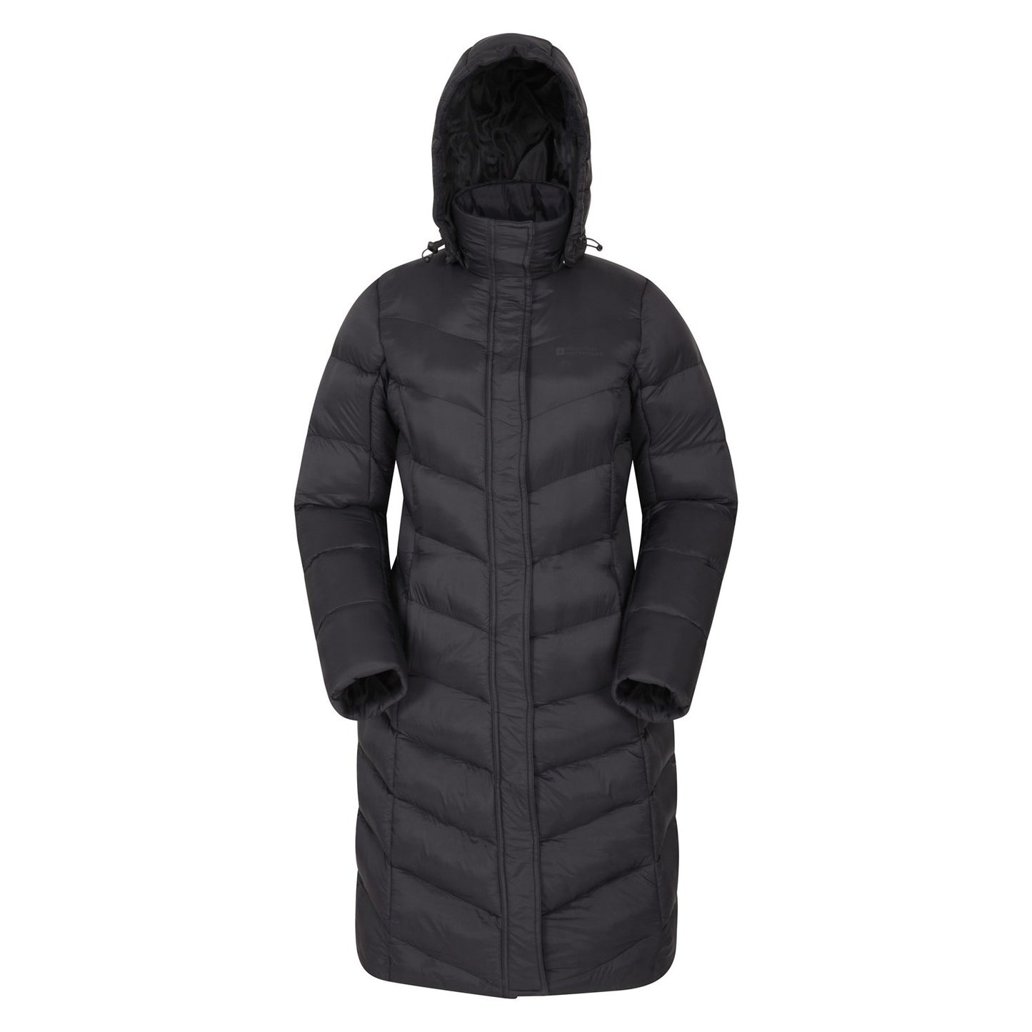 Black - Front - Mountain Warehouse Womens-Ladies Alexa Padded Jacket