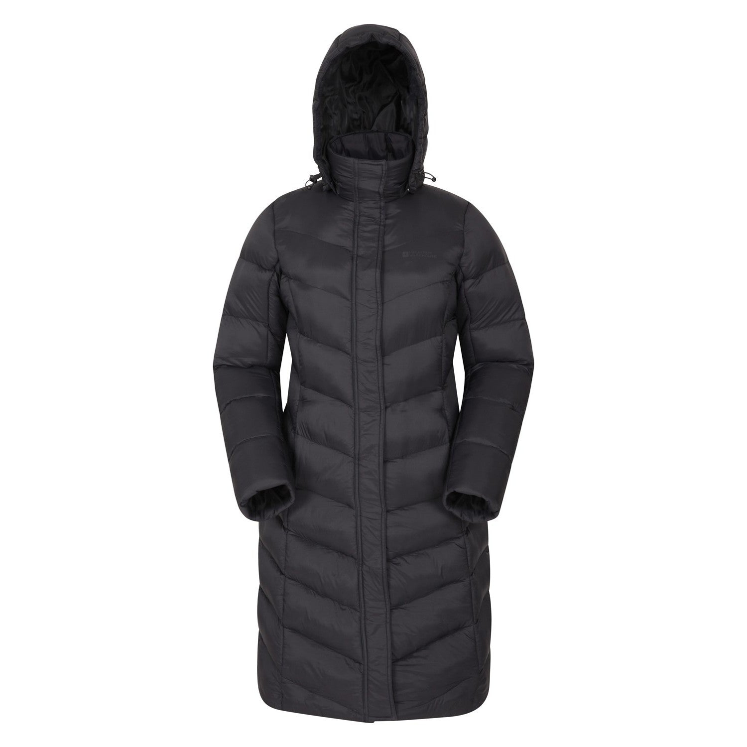 Black - Front - Mountain Warehouse Womens-Ladies Alexa Padded Jacket