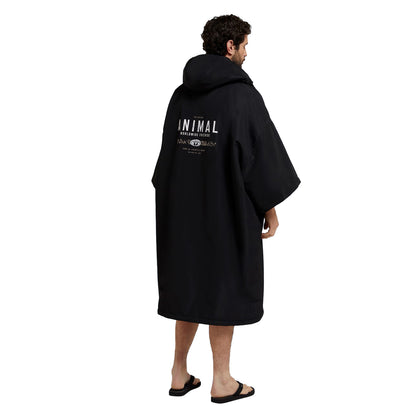 Navy - Back - Animal Mens Recycled Waterproof Parka