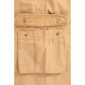 Beige - Pack Shot - Mountain Warehouse Mens Merrick Organic Cargo Trousers