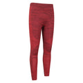 Red - Side - Mountain Warehouse Mens Slalom Seamless Base Layer Bottoms