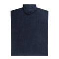 Navy - Pack Shot - Animal Mens Jacob Towelling Organic Poncho