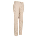 Beige - Side - Mountain Warehouse Womens-Ladies Bay Organic Stretch Trousers
