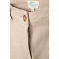 Beige - Close up - Mountain Warehouse Womens-Ladies Bay Organic Stretch Trousers