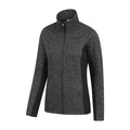 Black - Side - Mountain Warehouse Womens-Ladies Idris Panelled Fleece Jacket