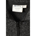 Black - Pack Shot - Mountain Warehouse Womens-Ladies Idris Panelled Fleece Jacket
