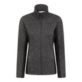 Black - Front - Mountain Warehouse Womens-Ladies Idris Panelled Fleece Jacket