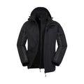 Grey - Side - Mountain Warehouse Mens Thunderstorm 3 in 1 Waterproof Jacket