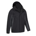 Red - Close up - Mountain Warehouse Mens Thunderstorm 3 in 1 Waterproof Jacket