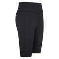 Black - Side - Mountain Warehouse Womens-Ladies Bounce Legging Shorts