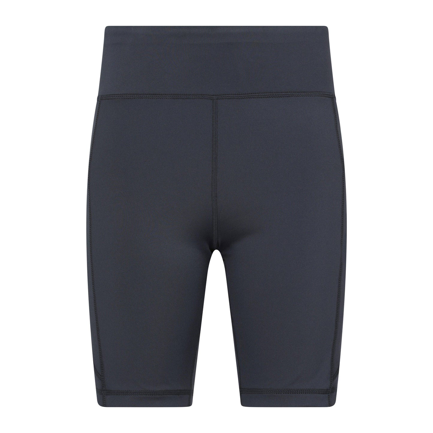 Jet Black - Front - Mountain Warehouse Womens-Ladies Bounce Legging Shorts