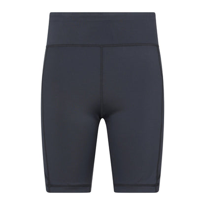 Jet Black - Front - Mountain Warehouse Womens-Ladies Bounce Legging Shorts
