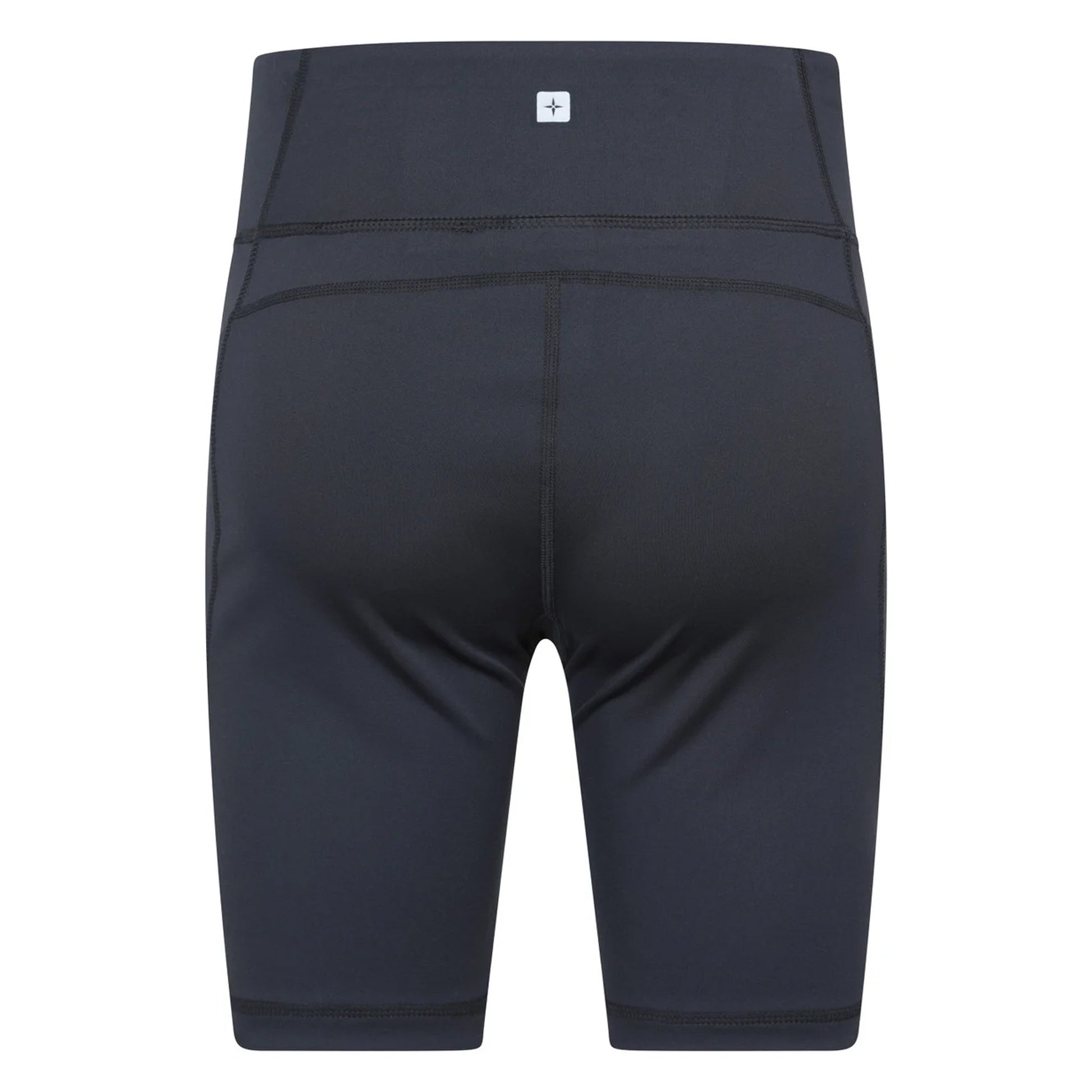 Jet Black - Back - Mountain Warehouse Womens-Ladies Bounce Legging Shorts