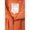 Orange - Pack Shot - Mountain Warehouse Mens Route Waterproof Jacket