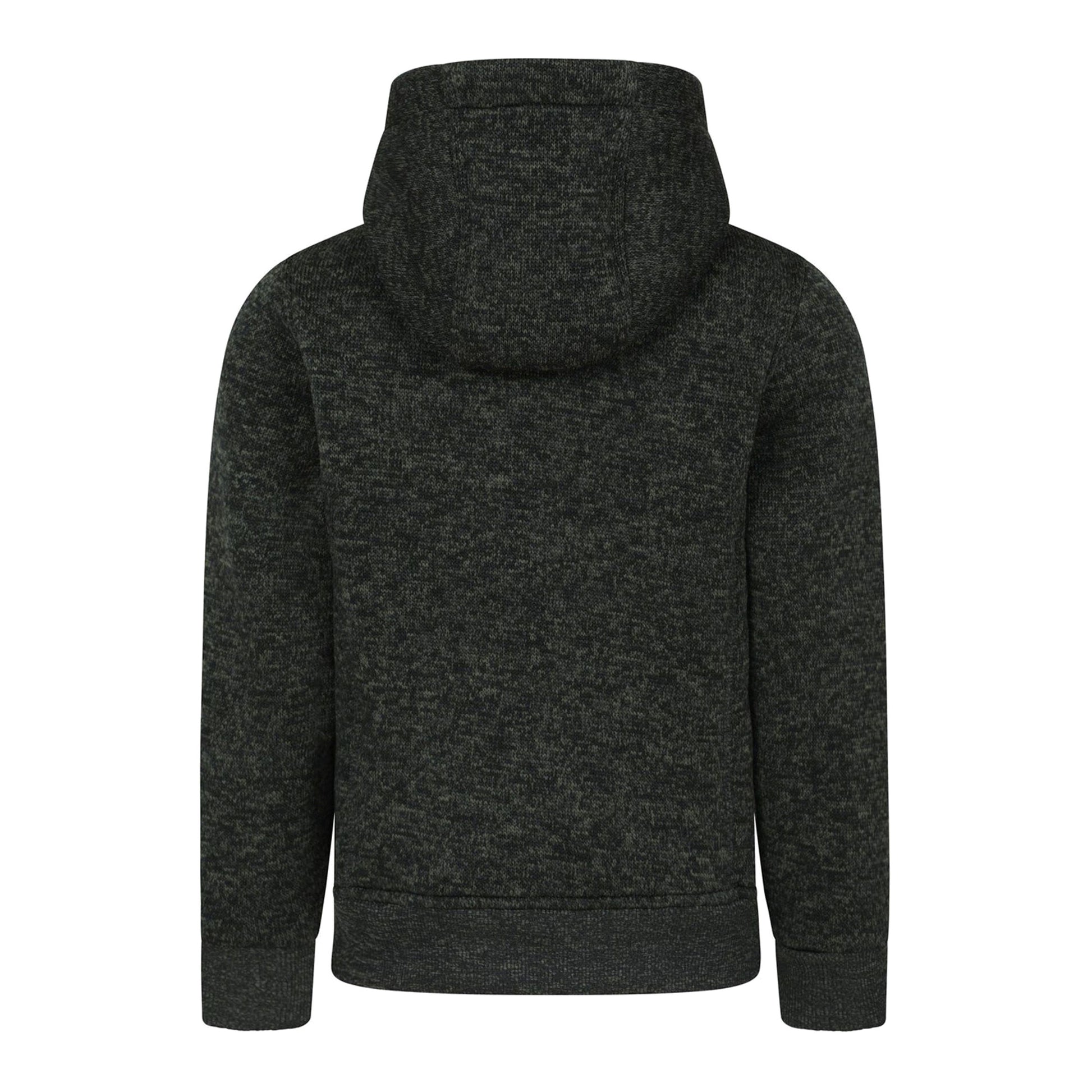 Green - Back - Mountain Warehouse Childrens-Kids Nevis Faux Fur Lined Hoodie