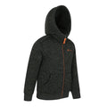 Green - Lifestyle - Mountain Warehouse Childrens-Kids Nevis Faux Fur Lined Hoodie