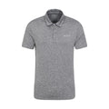 Grey - Back - Mountain Warehouse Mens Deuce IsoCool Polo Shirt