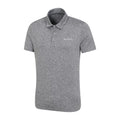 Grey - Lifestyle - Mountain Warehouse Mens Deuce IsoCool Polo Shirt