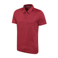 Active Red - Lifestyle - Mountain Warehouse Mens Deuce IsoCool Polo Shirt