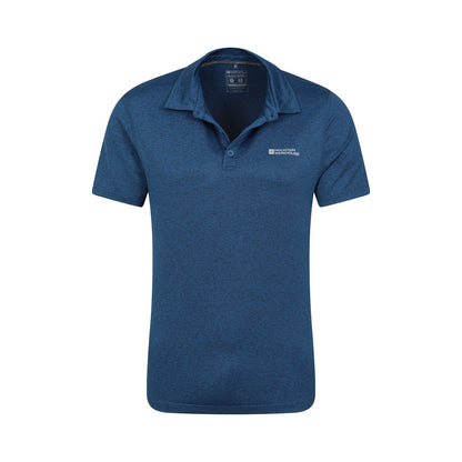Dark Blue - Lifestyle - Mountain Warehouse Mens Deuce IsoCool Polo Shirt