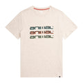 Beige - Front - Animal Mens Classico Organic T-Shirt