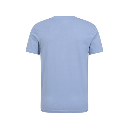 Blue - Back - Mountain Warehouse Mens Ocean Drive Organic T-Shirt