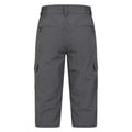 Grey - Side - Mountain Warehouse Mens Explore 3-4 Shorts
