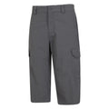 Grey - Lifestyle - Mountain Warehouse Mens Explore 3-4 Shorts