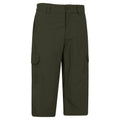 Green - Back - Mountain Warehouse Mens Explore 3-4 Shorts