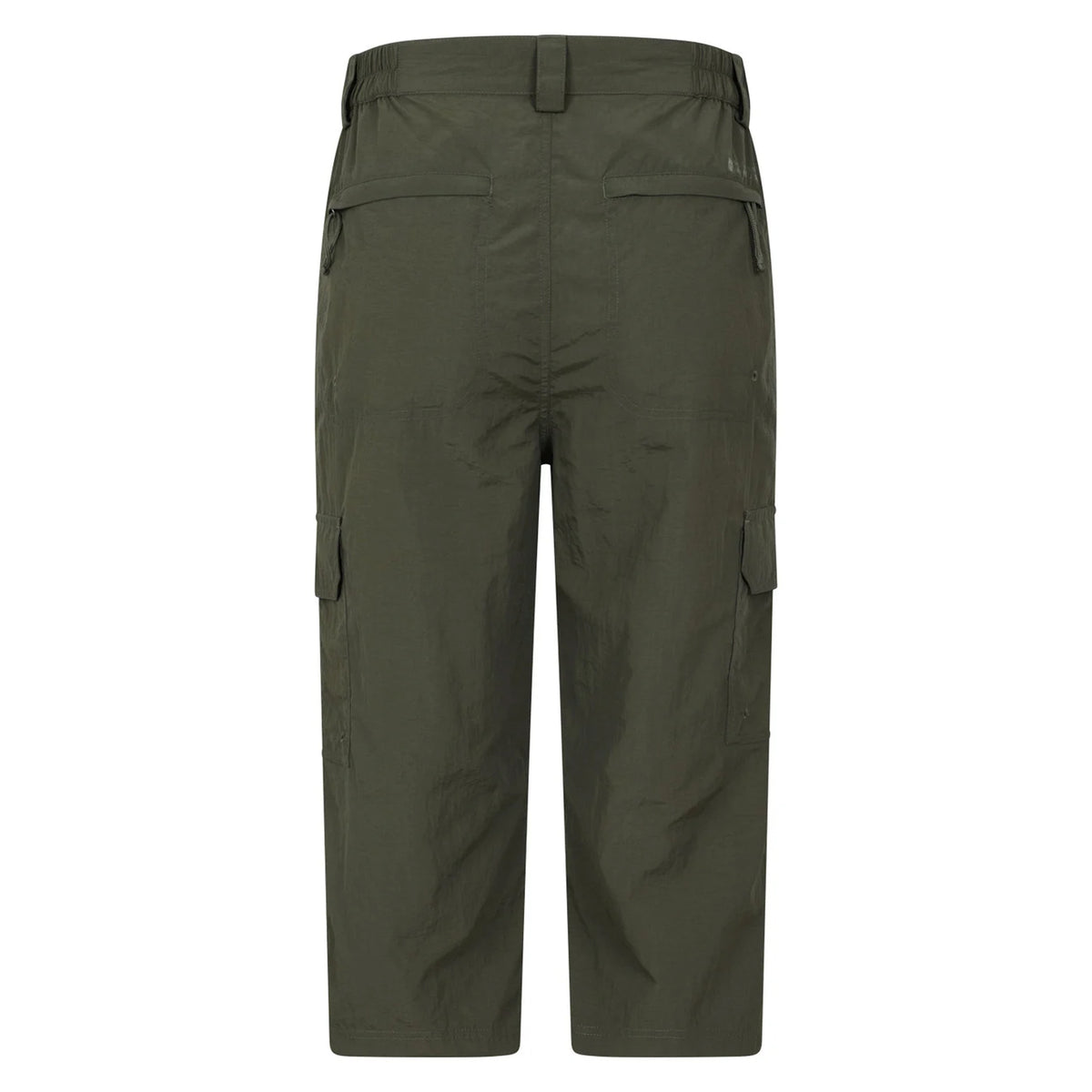Khaki Green - Back - Mountain Warehouse Mens Explore 3-4 Shorts