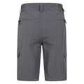 Grey - Pack Shot - Mountain Warehouse Mens Explore Convertible Trousers