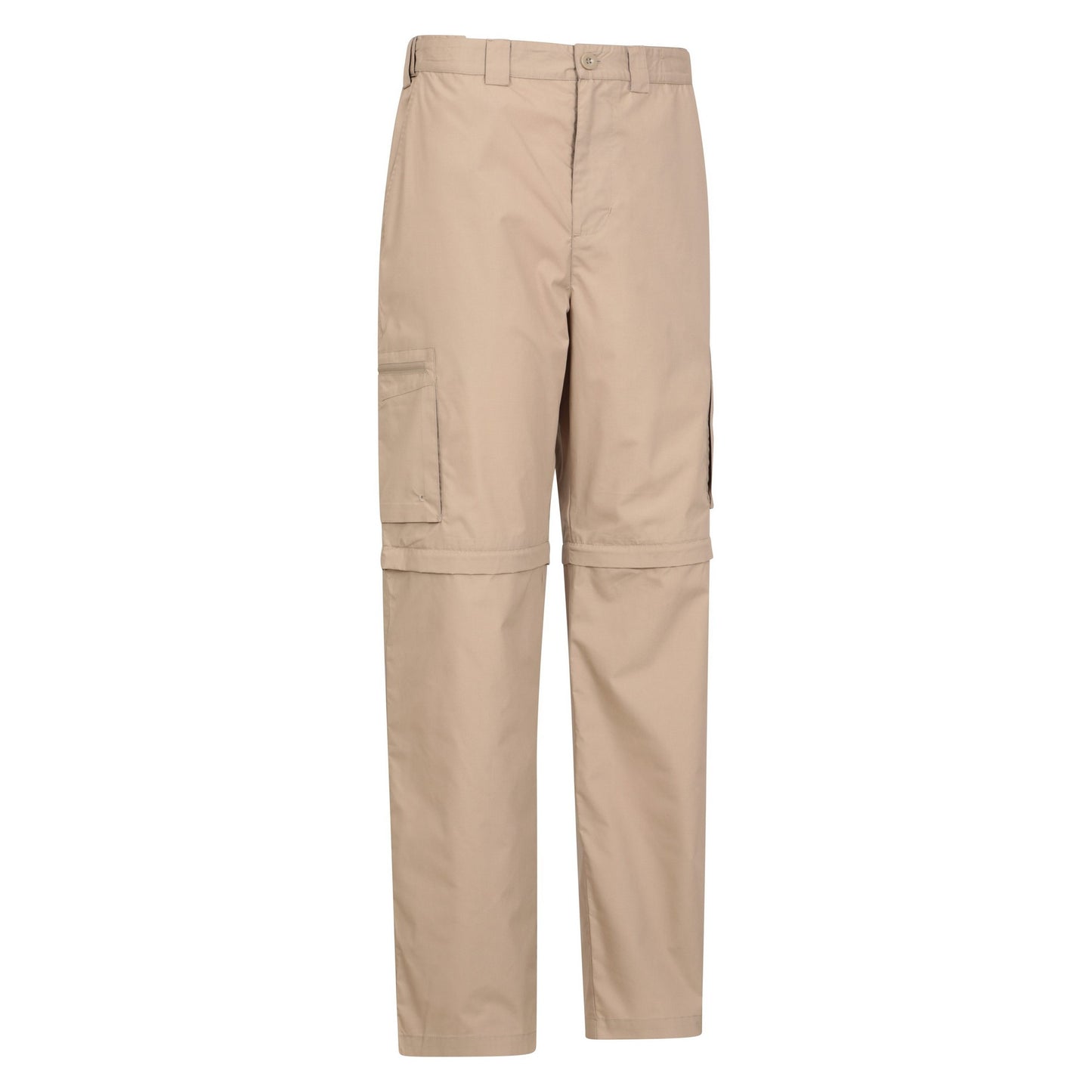 Beige - Side - Mountain Warehouse Mens Explore Convertible Trousers