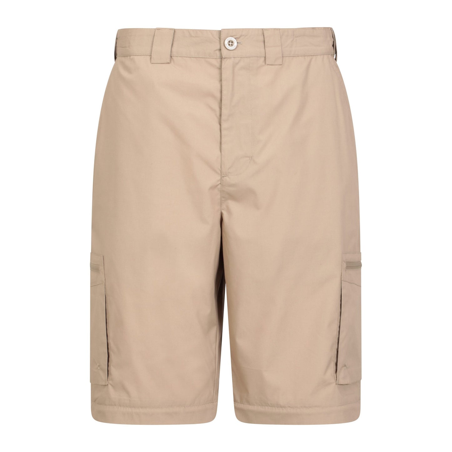 Beige - Pack Shot - Mountain Warehouse Mens Explore Convertible Trousers