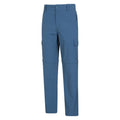 Blue - Lifestyle - Mountain Warehouse Mens Explore Convertible Trousers
