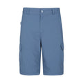 Blue - Close up - Mountain Warehouse Mens Explore Convertible Trousers
