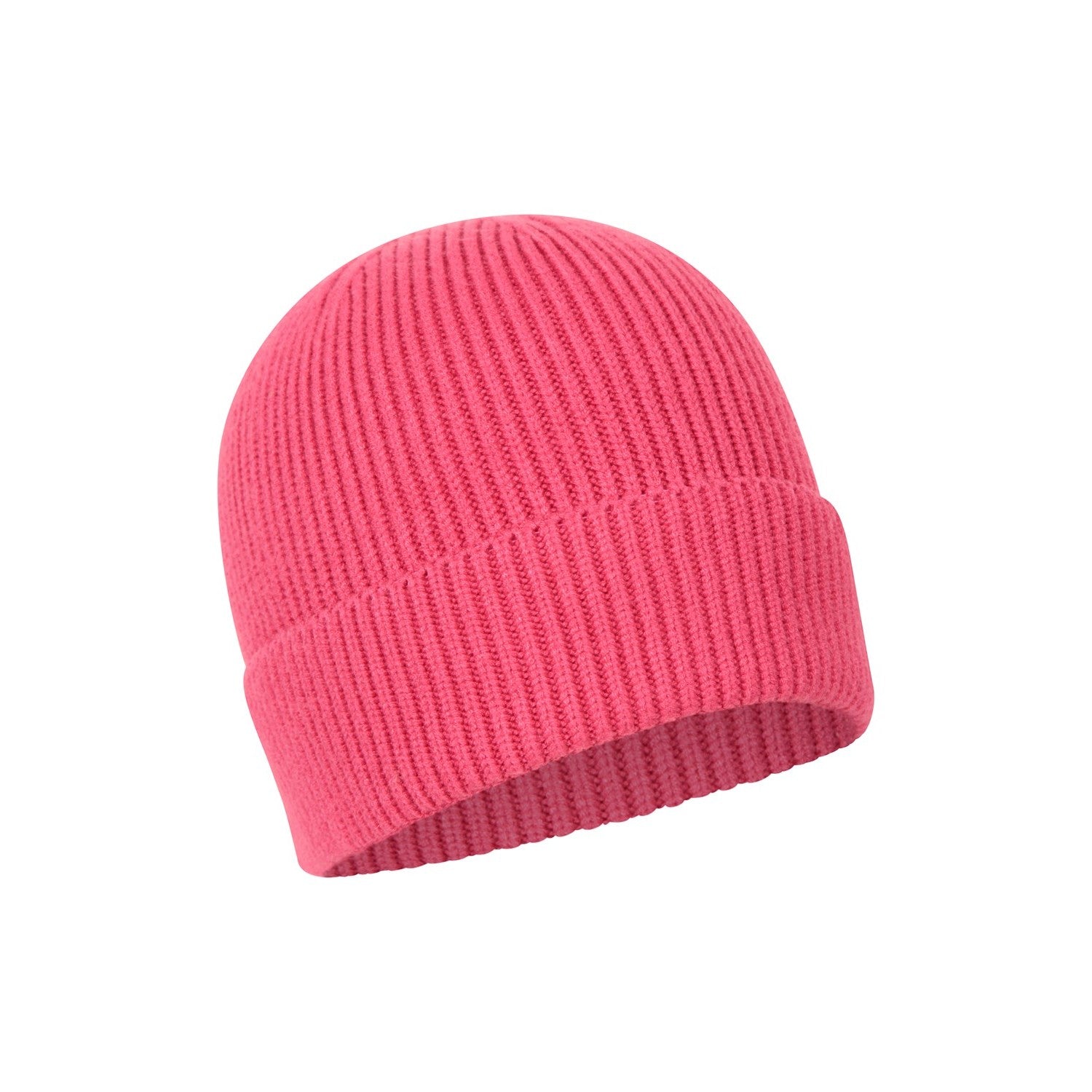 Berry - Front - Mountain Warehouse Childrens-Kids Ribbed Beanie