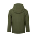 Khaki Green - Back - Mountain Warehouse Childrens-Kids Camber Full Zip Hoodie
