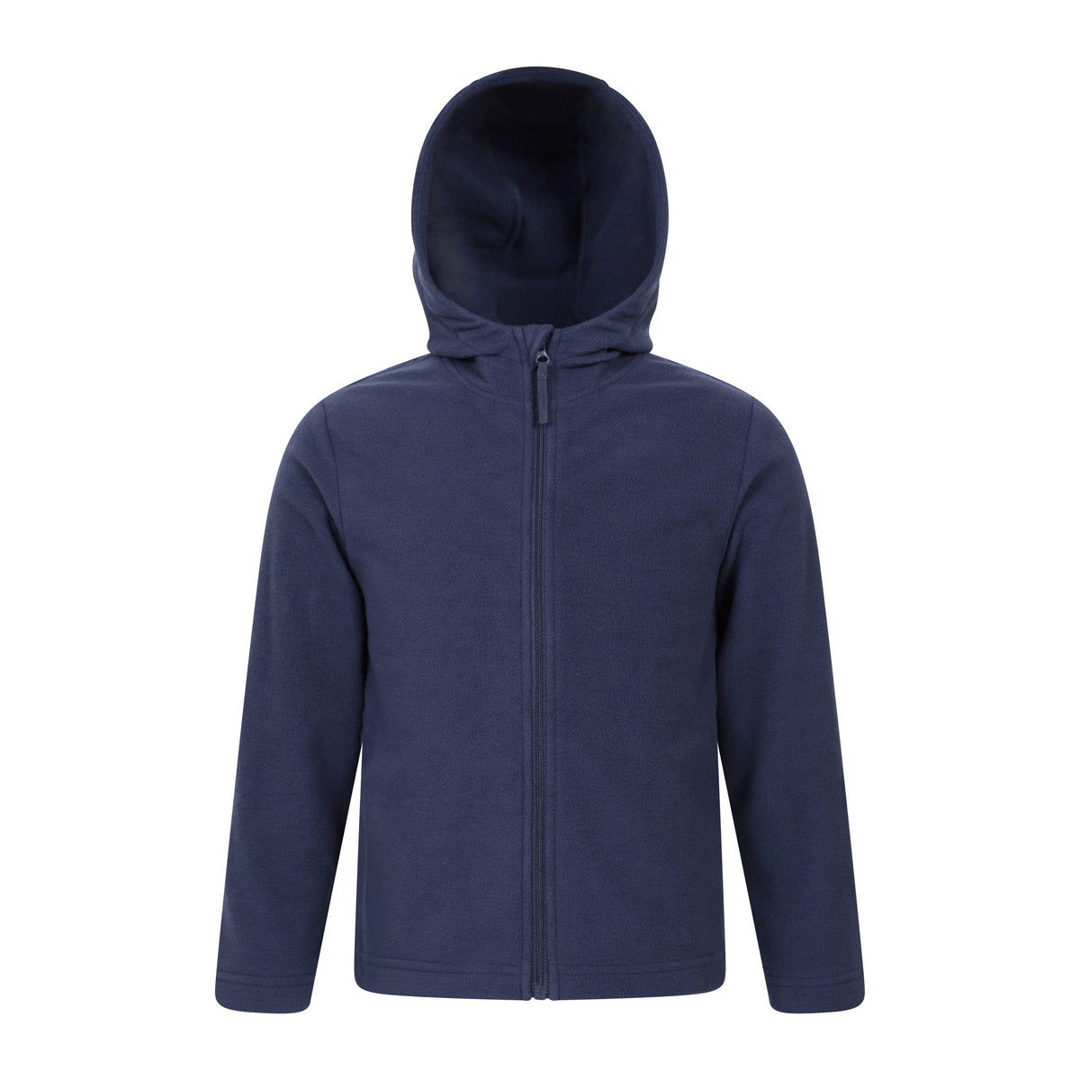 Dark Blue - Front - Mountain Warehouse Childrens-Kids Camber Full Zip Hoodie