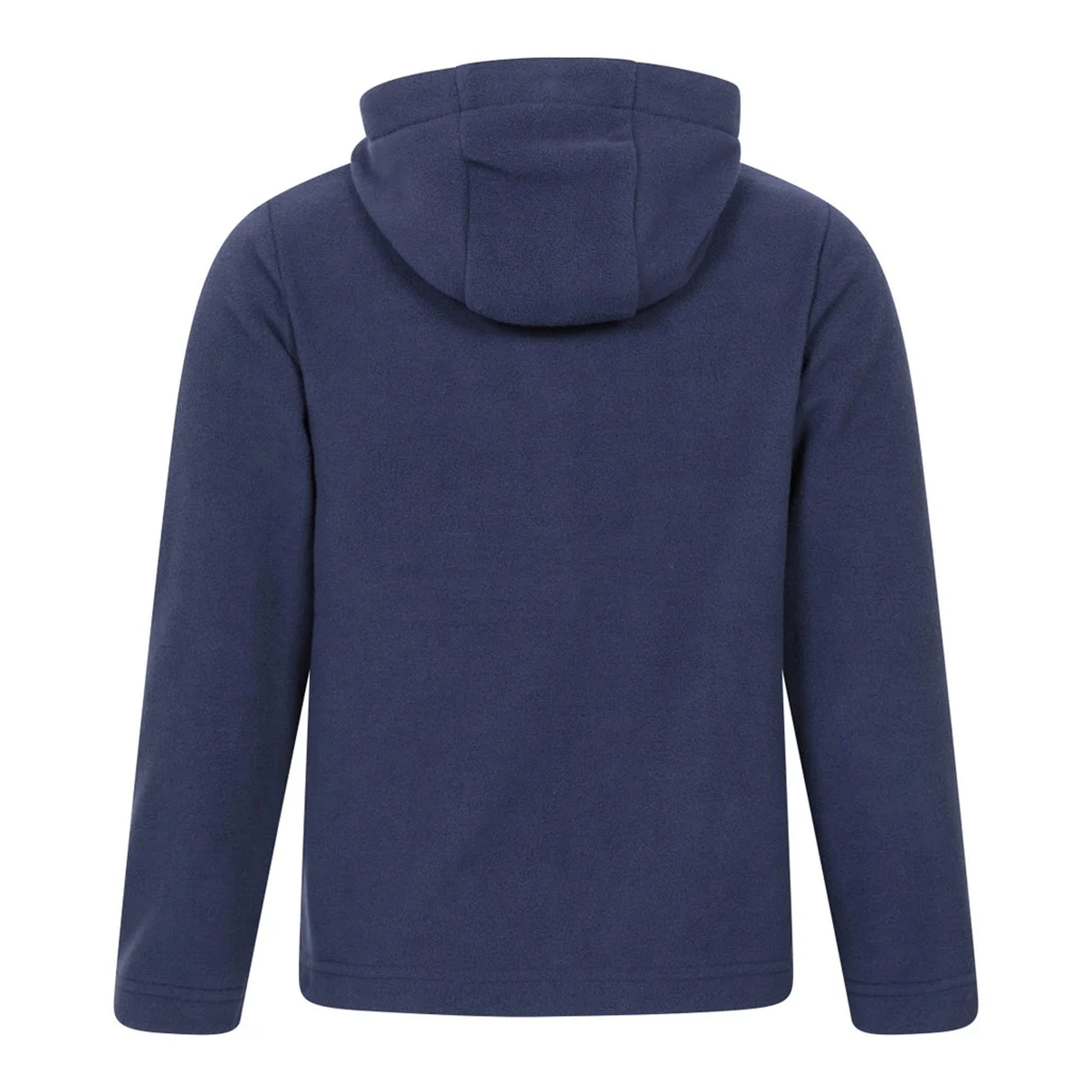 Dark Blue - Back - Mountain Warehouse Childrens-Kids Camber Full Zip Hoodie