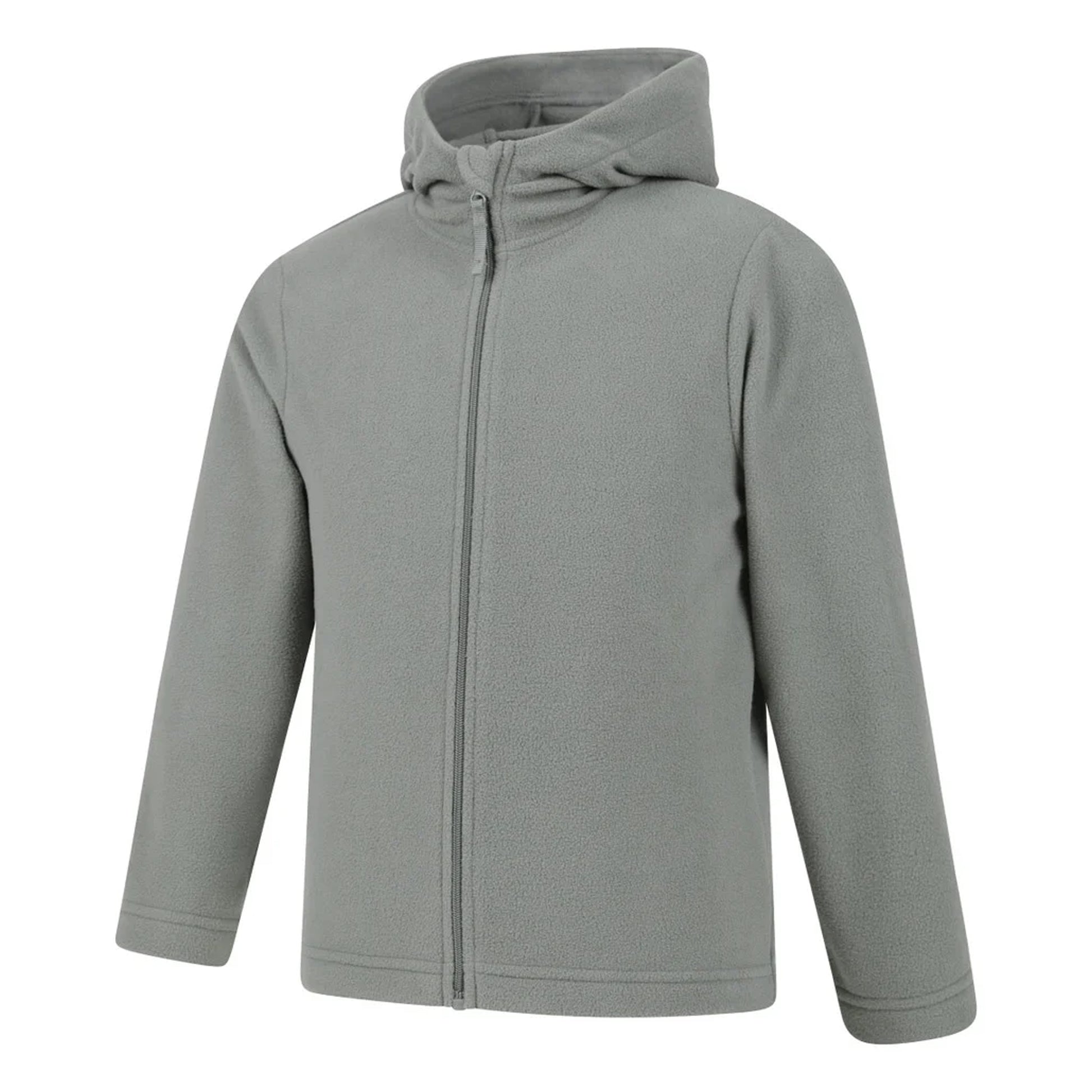 Light Khaki - Lifestyle - Mountain Warehouse Childrens-Kids Camber Full Zip Hoodie