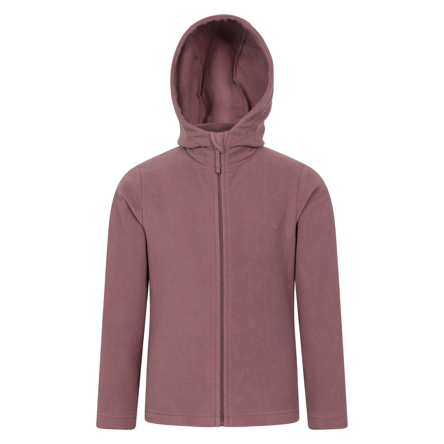 Purple - Front - Mountain Warehouse Childrens-Kids Camber Full Zip Hoodie