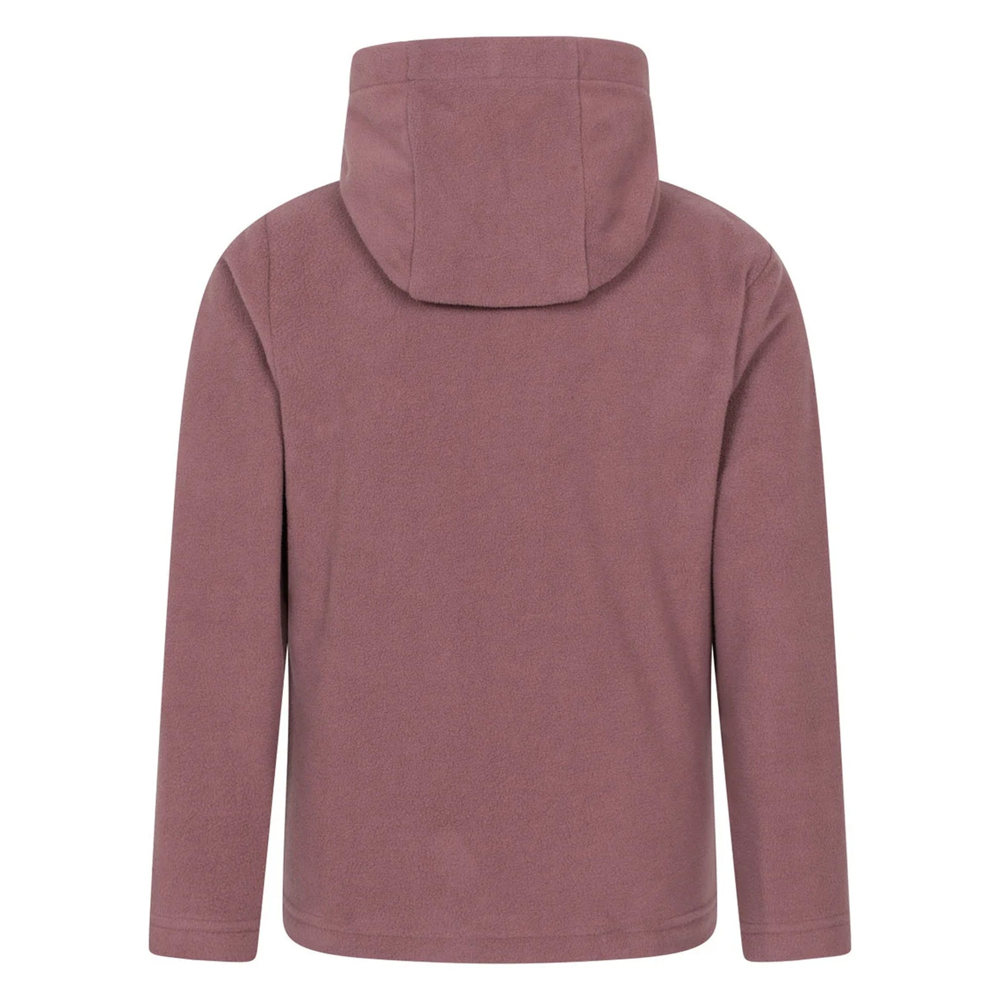 Purple - Back - Mountain Warehouse Childrens-Kids Camber Full Zip Hoodie