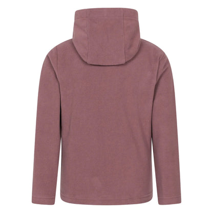 Purple - Back - Mountain Warehouse Childrens-Kids Camber Full Zip Hoodie