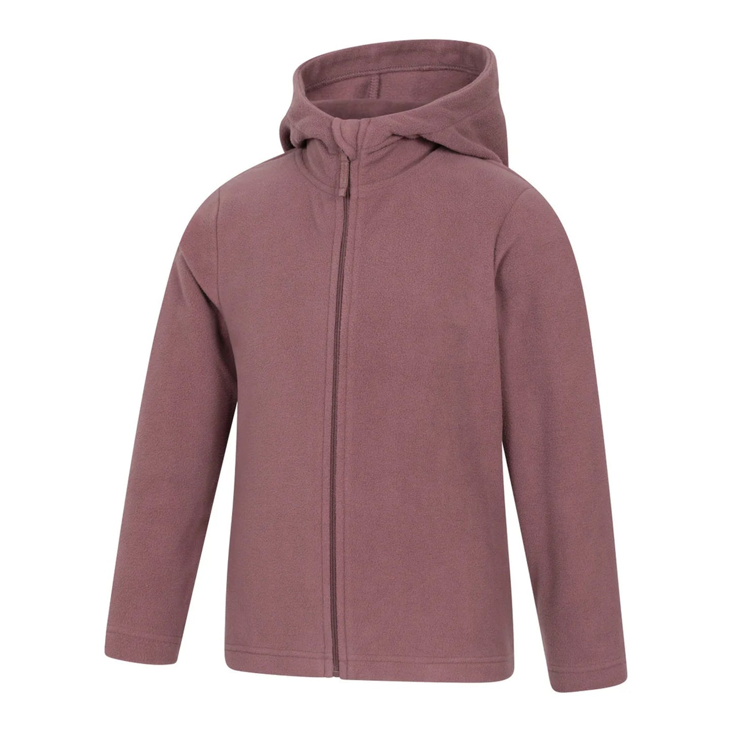 Purple - Lifestyle - Mountain Warehouse Childrens-Kids Camber Full Zip Hoodie