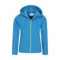 Cobalt - Pack Shot - Mountain Warehouse Childrens-Kids Camber Full Zip Hoodie