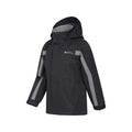 Black - Lifestyle - Mountain Warehouse Childrens-Kids Samson II Waterproof Jacket