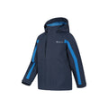 Navy - Lifestyle - Mountain Warehouse Childrens-Kids Samson II Waterproof Jacket