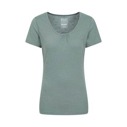 Khaki Green - Front - Mountain Warehouse Womens-Ladies Agra Quick Dry T-Shirt