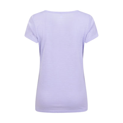 Lilac - Back - Mountain Warehouse Womens-Ladies Agra Quick Dry T-Shirt